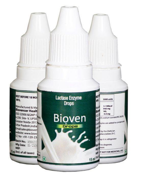 Bioven Lactase Enzyme Drop 15 ML